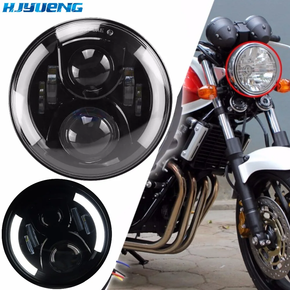 

60w For honda hornet headlight 7 inch Motorcycle Headlamp For honda hornet light CB1300 Hornet 250 600 900 VTEC VTR250 Headlight
