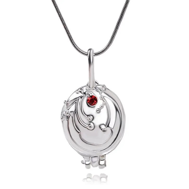 

Hot silver color The Vampire Diaries necklace Elena Gilbert vervain Verbenae pendant jewelry women choker necklace jewelry