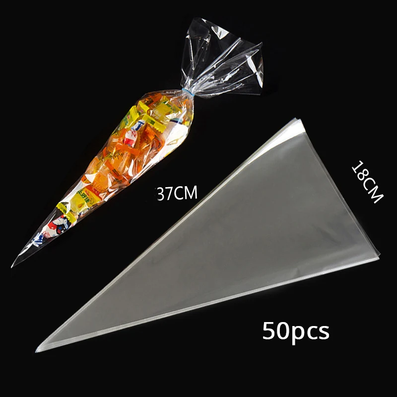 Atuoxing Sacchetti di Cellophane Pasquali, 100PCS Sacchetti di