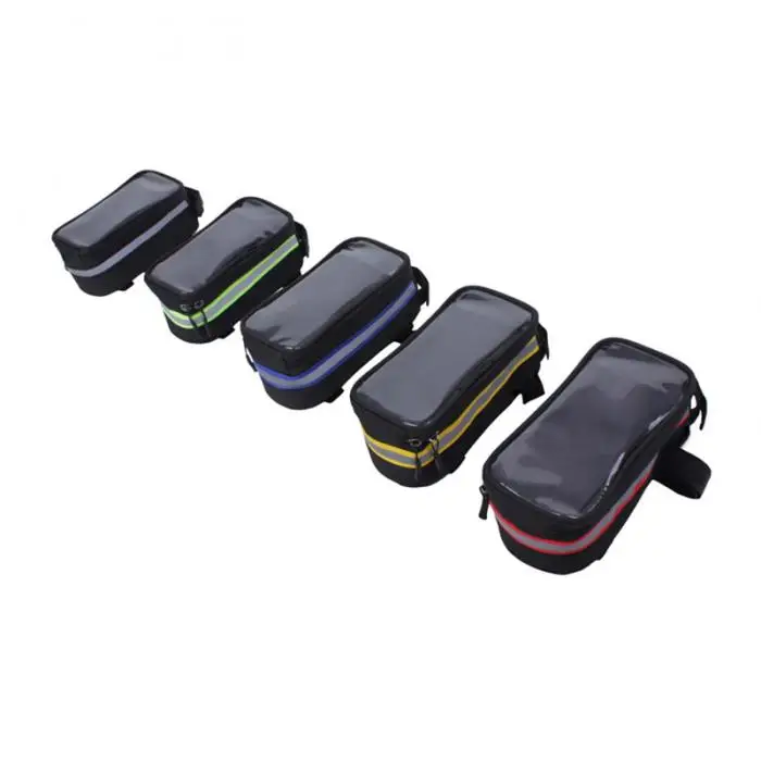 Perfect NEW Bicycle Bag Cycling Bike Frame Mobile Phones Holder Bags Case Pouch Riding Accessories 3