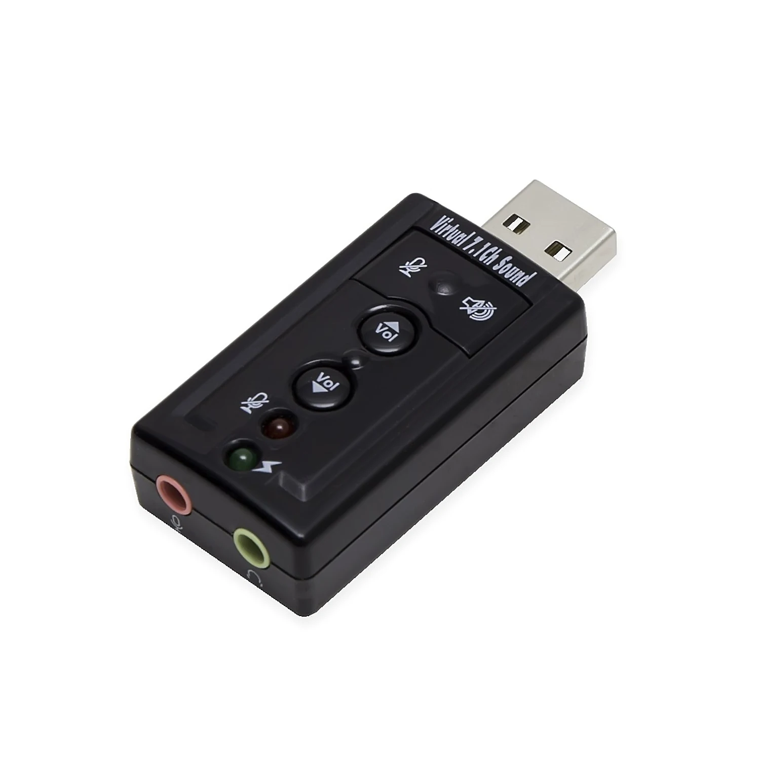 Elisona USB 2 0 внешние виртуальные 7 1 адаптер окружающего звука звуковые карты к двум 3
