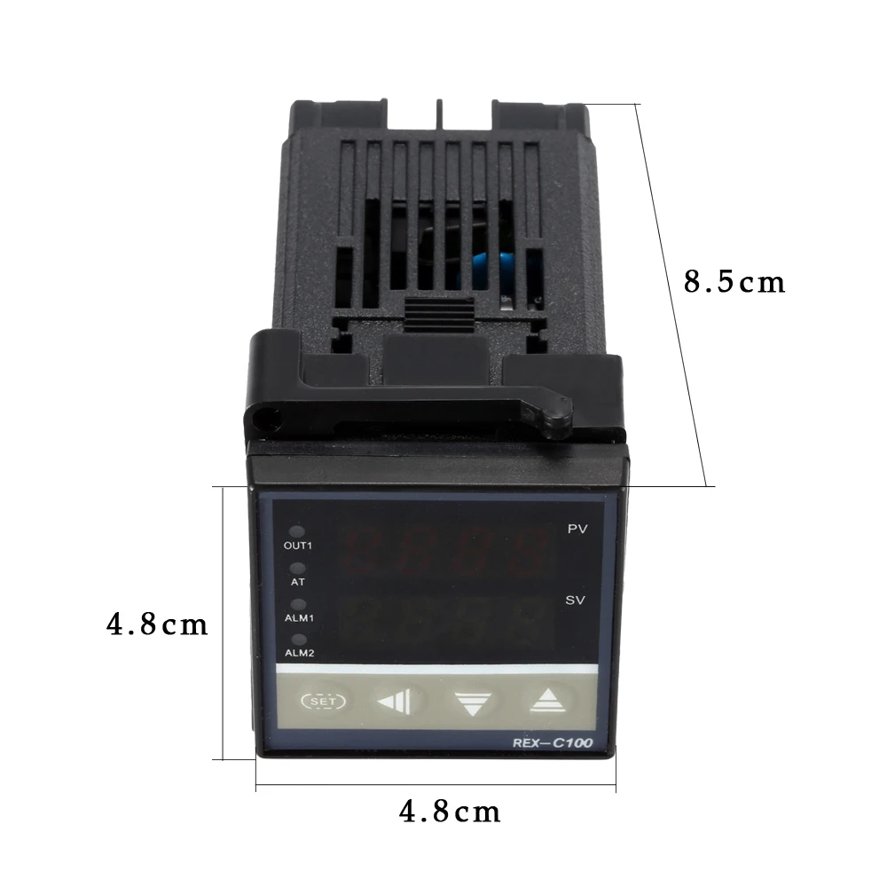 Цифровой контроллер температуры светодиодный PID тепловой регулирующий термостат термометр терморегулятор Датчик метр termometro digitale