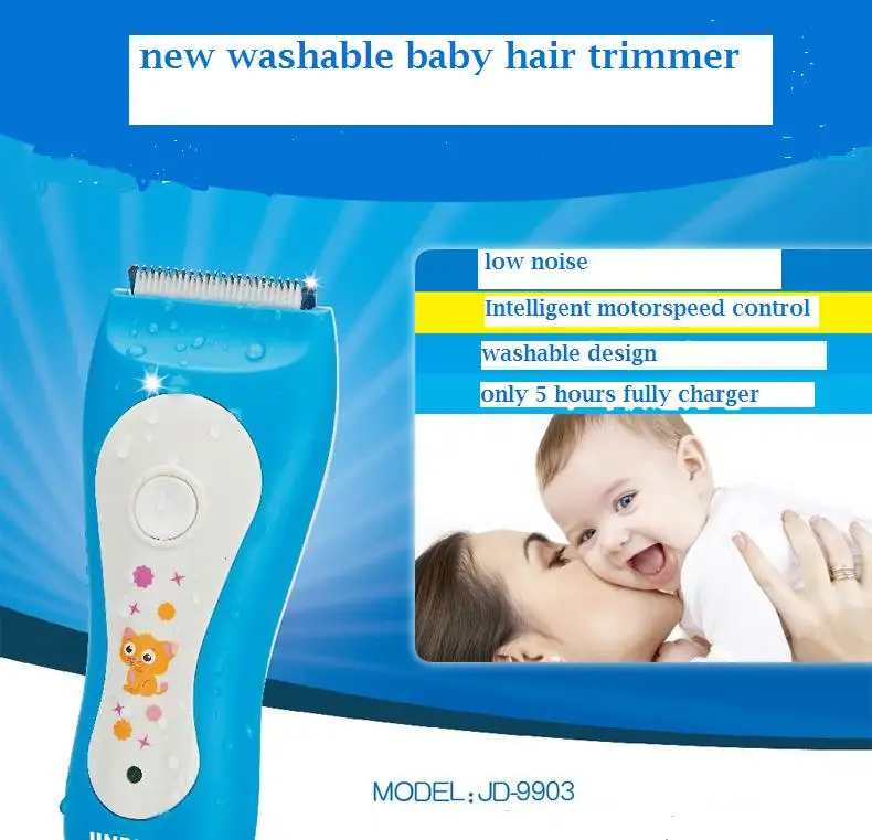 

Washable Electric Baby Precision Hair Clipper Children Haircut Trimmer Ceramic Head Razor Sharp Blade Child Infant Cut Clippers