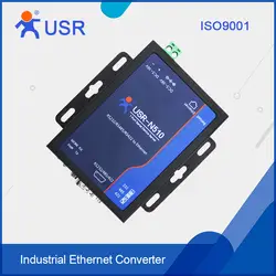 USR-N510 Бесплатная доставка Шлюз Modbus Ethernet последовательный преобразователь RS232/RS485/RS422 для оптоволкна вай-RJ45 в Китае (стандарты CE, FCC