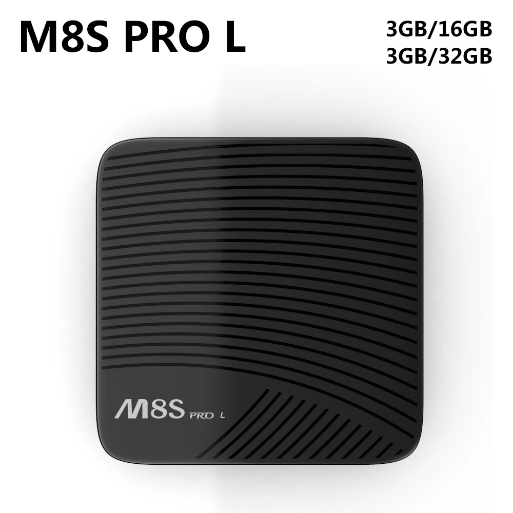 Mecool M8S Pro L Android 7.1 TV Box Amlogic S912 Octa Core 3GB RAM 32GB ROM 4K Youtube HD Smart Mini PC Set Top Box Kodi Wifi BT