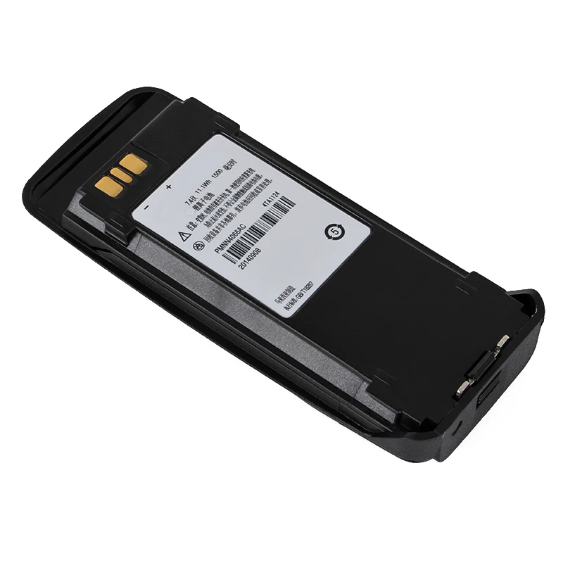 7,4 V литий-ионный аккумулятор PMNN4065 PMNN4066 1500 мА/ч, Батарея для Motorola mototrbo DR3000 DP3400 XiR P8268 радио с зажимом для крепления к поясному ремню