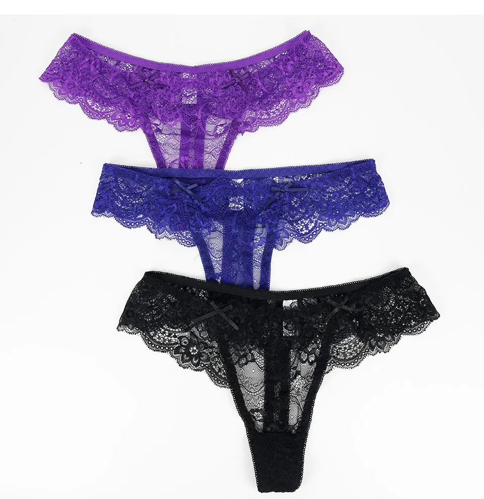 5 lace panties