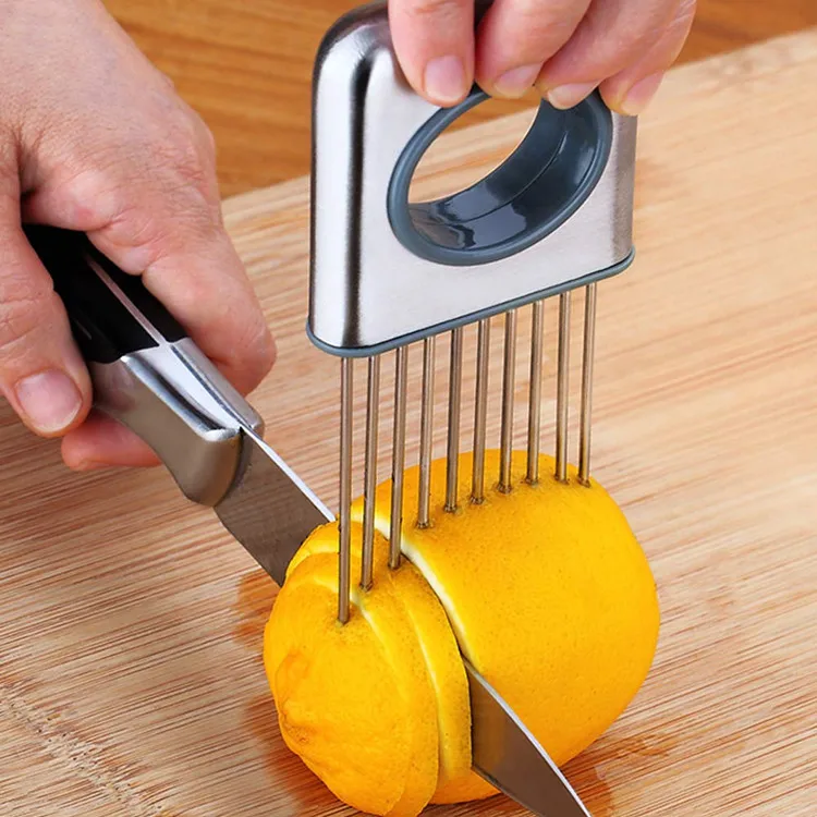 WOTMULY многофункциональный легкий разрез лукорезка из нержавеющей стали Чоппер механический нож для резки ломтиками овощей и фруктов для картофеля томатов слайсер ST0057