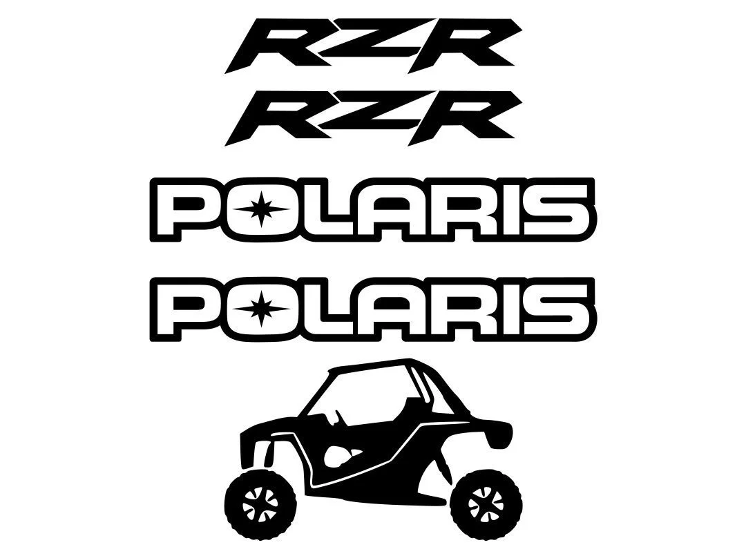 Наклейки для Polaris RZR 5 наклеек xp 900 800 1000 570 наклейка | Автомобили и мотоциклы