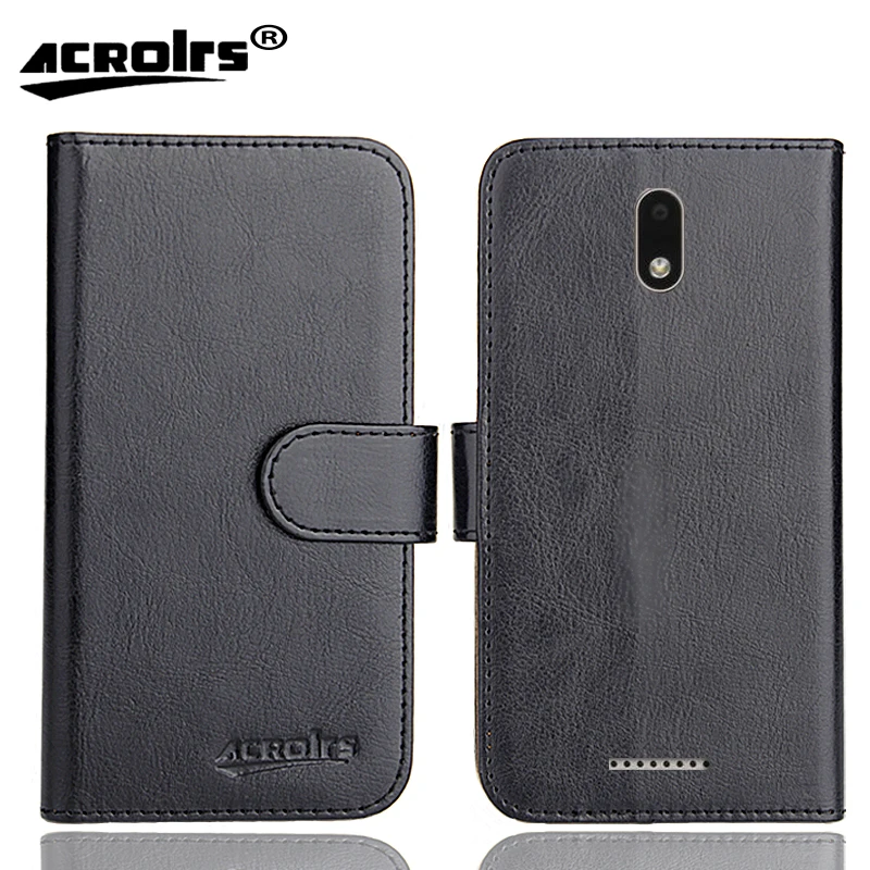 DEXP G255 Case 6 Colors Dedicated Leather Exclusive Special Crazy Horse Phone Cover Cases Credit Wallet+Tracking | Мобильные