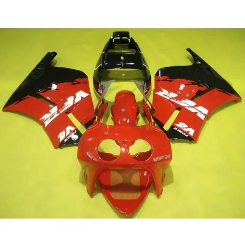 

Red Hand Made ABS Fairing Bodywork Kit Set For Honda VFR400R VFR 400R NC30 5A