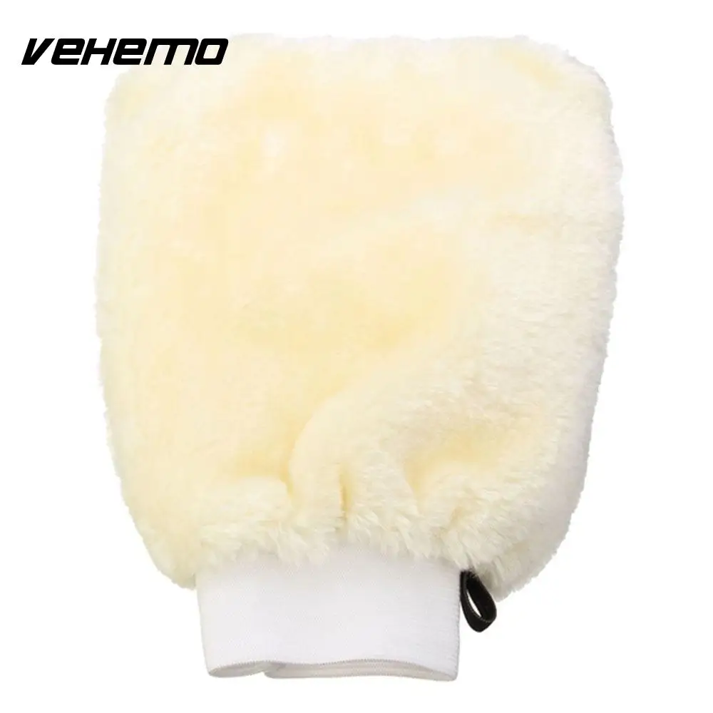 Vehemo Mitts Fleece Car Washing Glove Washing Glove Home Gloves Sofas Glass Soft Washing