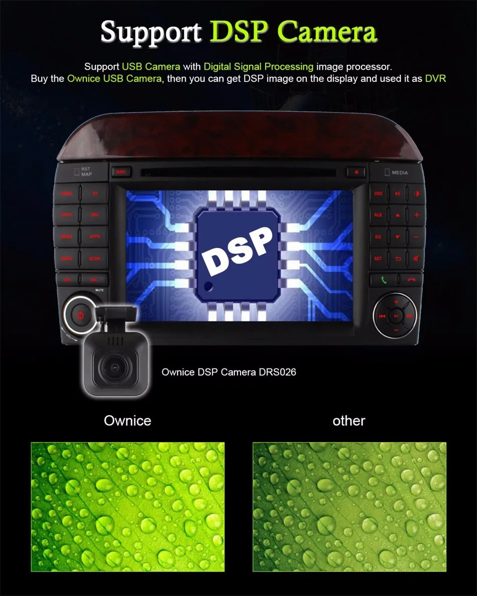 Discount Octa Core Android 6.0 2GB RAM 4G SIM LTE Car DVD Player for Mercedes Benz S CL Class W220 W215 S280 S320 S430 S500 GPS Radio BT 13