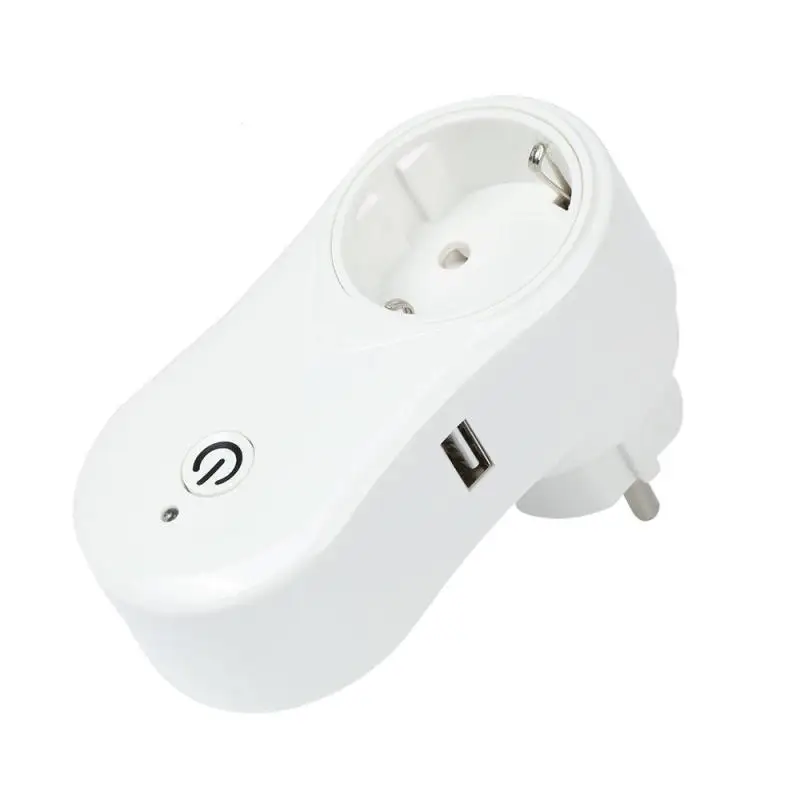 

QIACHIP EU Plug Wifi Outlet Smart Home Socket APP Remote Control light Switch Timing For iPhone Samsung Smartphone 110V 220V Z2