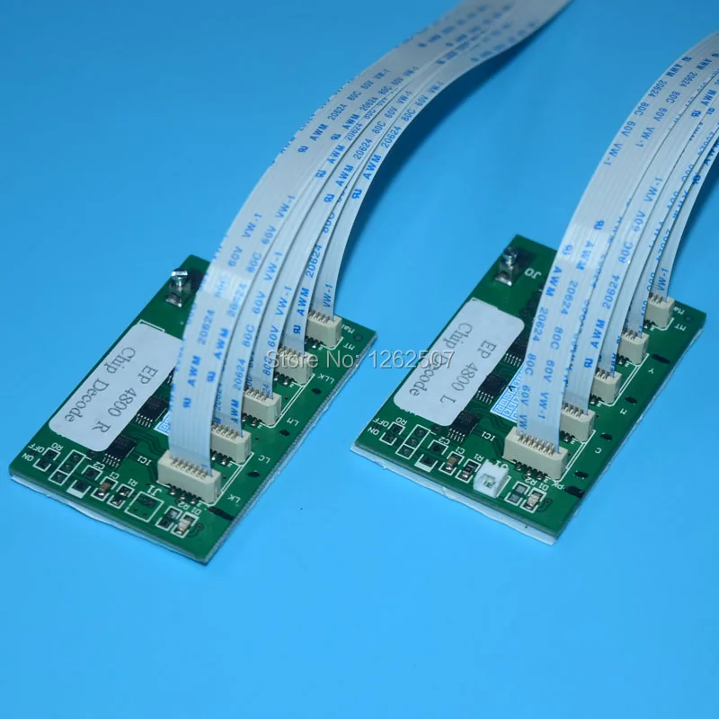 Free shipping Auto reset chip decoder For Epson Stylus Pro 9880 7880 4880 Inkjet Flat UV DTG Printer chip decoder