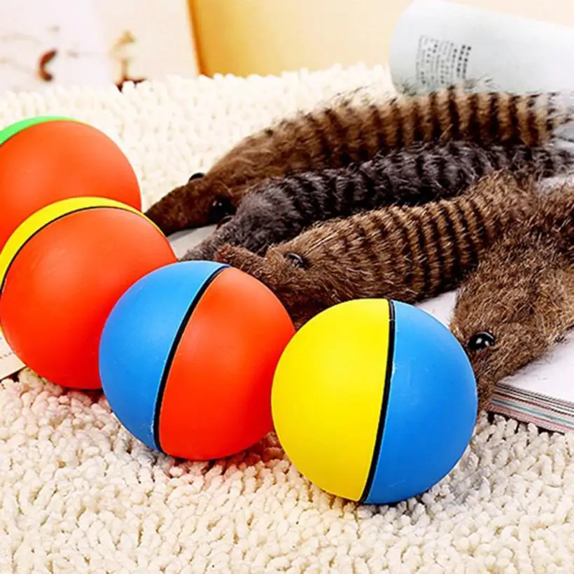 Buy Pet Dog Cat Weasel Funny Motorized Rolling Ball