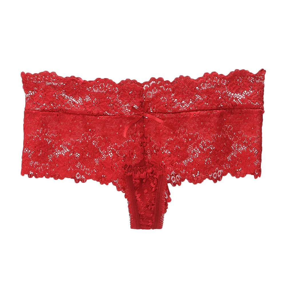 Sexy Lace Panties Women Fashion Cozy Lingerie Tempting Pretty Briefs High Quality Cotton Low Waist Cute Women Underwear