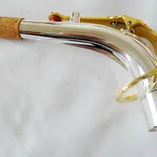 Альт саксофон изгиб шеи трубы с серебряным саксофоном аксессуары