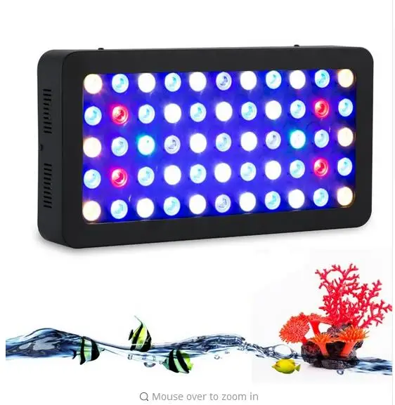 

Dimmable Full Spectrum 165w Led Aquarium Light Fish Tank Reef Coral Lighting marine aquarium led lamp