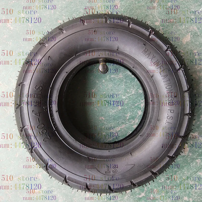

2.50-4 Tire + Inner TUBE 60/100-4 tyre out tire For Gas & Electric Scooter Bike metal valve TR87 Scooter wheelchair wheel