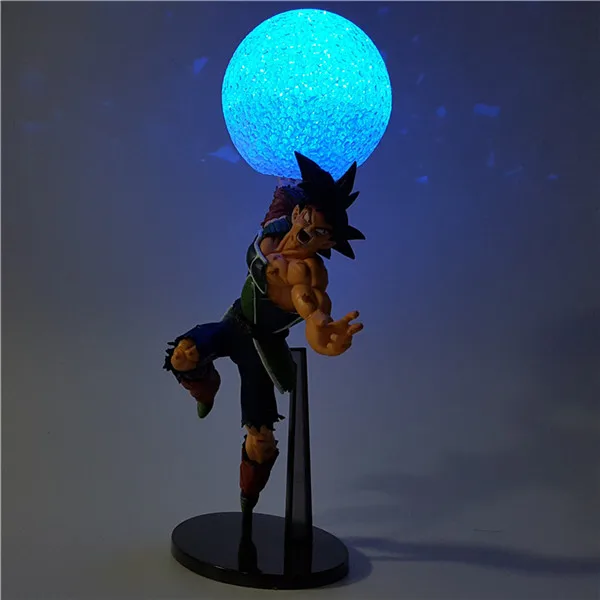 Dragon Ball Z Burdock Супер Saiyan Led Light Dragon Ball Супер Goku Brother ПВХ фигурки аниме, модели игрушки