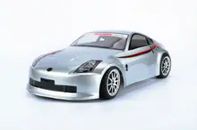 S048 350z 1/10 1:10 PVC carrocería pintada para 1/10 manía DEL RC racing car 2 unids/lote envío gratis