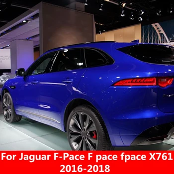

Car Window Sun Vent Visor Rain Guards Sun/ rain Shield black Exterior decoration For Jaguar F-Pace F pace fpace X761 2016-2018