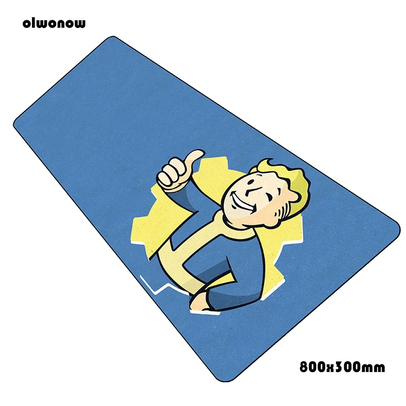 Игровой коврик для мыши fallout padmouse 800x300 мм игровой подарки геймер компьютерный