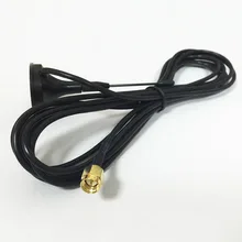 GSM 3g антенна магнитная база SMA Мужской усилитель сигнала антенны с удлинителем 3 м всенаправленная маленькая дисковая антенна