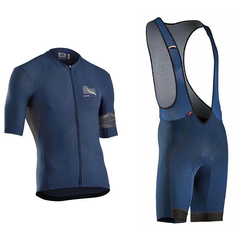 NW 2018 triathlon Summer Men Cycling Jersey Set bicycle Short Sleeve