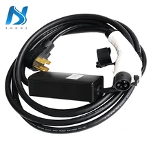 Khons SAE J1772 EVSE электрический автомобиль EV зарядное устройство с NEMA 14-50 разъем 8A 16A 32A регулируемый кабель 16 футов разъем для зарядки
