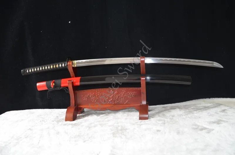 HIGH QUALITY HANDMADE Japanese samurai sword katana 1060 carbon steel full tang can cut bamboo tree special customized saya