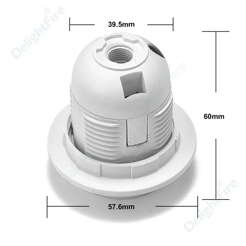 5 шт. E14 E27 адаптер Цоколь E27 патрон адаптер питания конвертер светодиодный светильник крепежный фитинг Тип карты 250 В VDE сертификат
