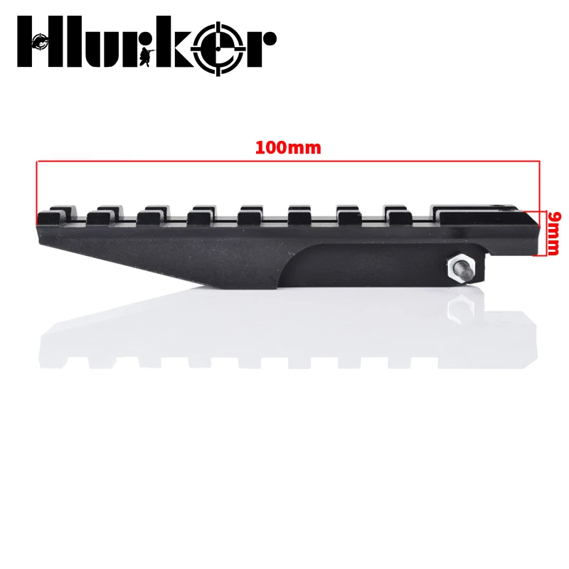 HLURKER AK اكسسوارات الخلفية البصر السكك الحديدية نطاق جبل القضبان Picatinny ويفر للبصريات AEG AK47 AK74 البصر السكك الحديدية