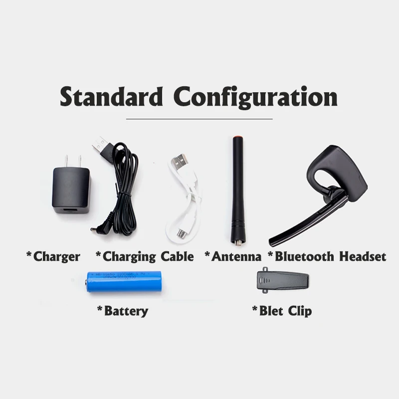 Портативная рация гарнитура громкой связи Bluetooth беспроводные наушники ручные