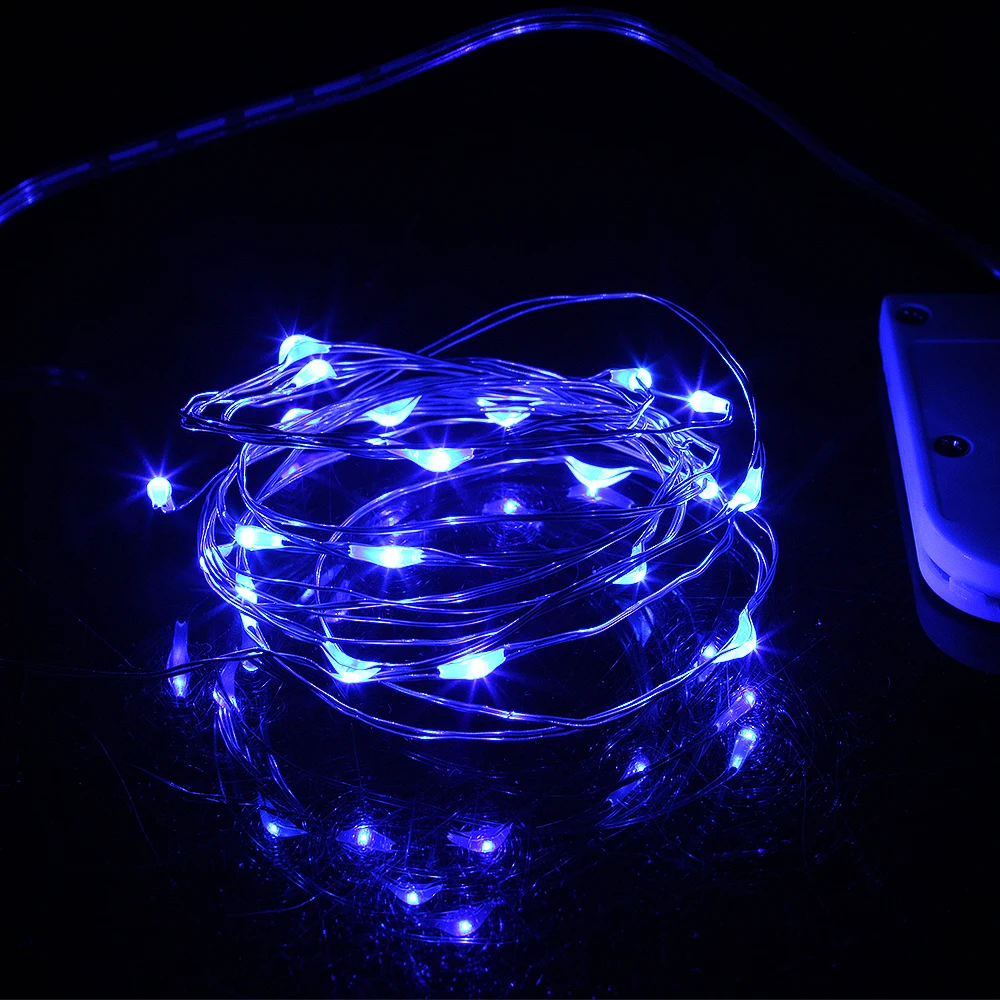 

2019 LED String lights 2M 20LED Copper Wire Fairy light Christmas Wedding Party Decoration