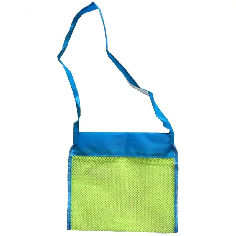 Aurora гаджеты большая пляжная сумка в сеточку открытый детские пляжные игрушки быстрая сумка для хранения песок инструмент для дноуглубления разное сетчатый мешок для хранения - Цвет: Green Small