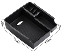Для hyundai IX25 Creta центральный ящик подлокотник чемодан держатель для хранения лоток Box Контейнер вагонкой Автоаксессуары стайлинга автомобилей