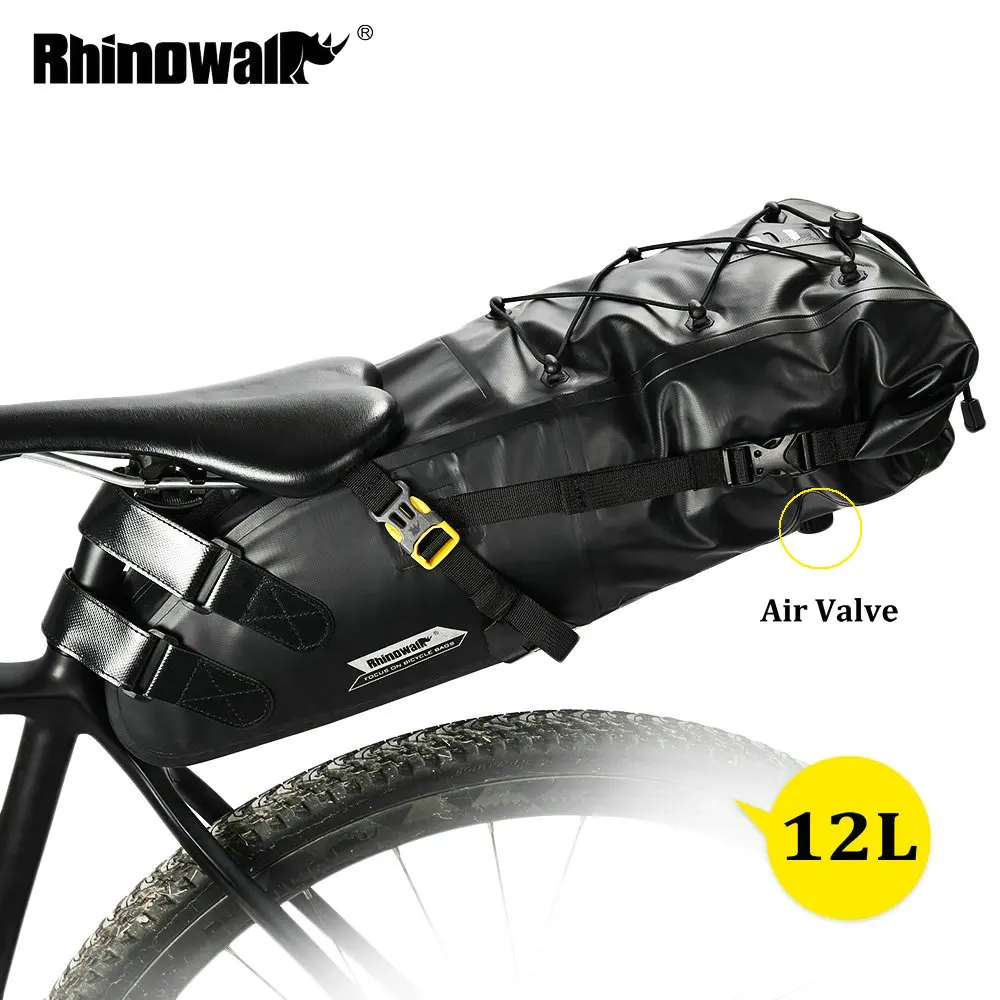 Us 29 99 40 Off Rhinowalk 10l 12l Full Waterproof Bicycle Saddle Bag Road Mountain Bike Cycling Rear Rack Luggage Pannier Accessories In Us 29 99 40 Off Rhinowalk 10l 12l Full Waterproof Bicycle Saddle Bag Road Mountain Bike Cycling Rear Rack Luggage Pannier Accessories In
