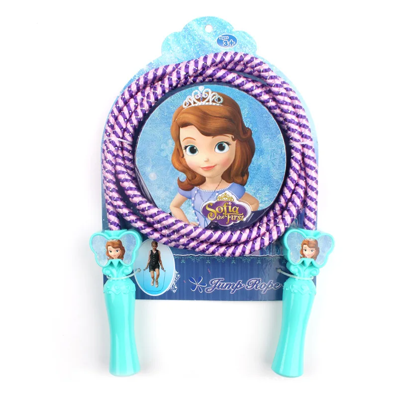 Sambro International Girls corda per saltare con licenza ufficiale Frozen Disney Princess Minnie Mouse Jump Rope Kids attività 