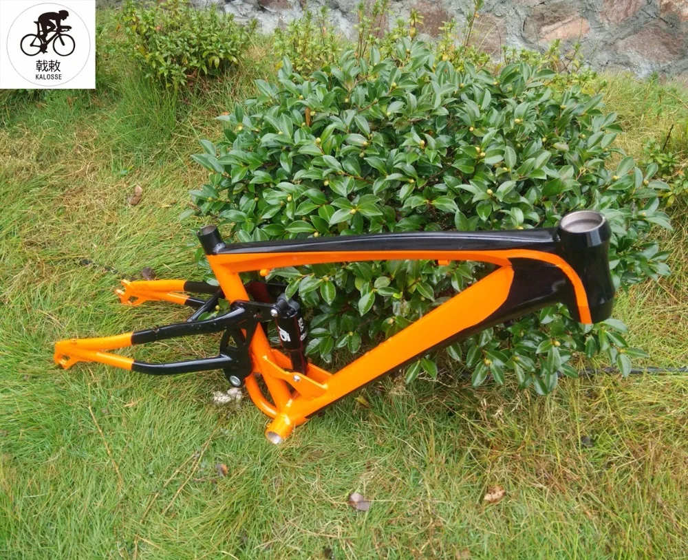 Perfect Kaloss DIY colors  DH/AM Fat bike frame Downhill  snow bike frame  26*17 inch ,  26*4.0 inch   Beach bike   frame 11