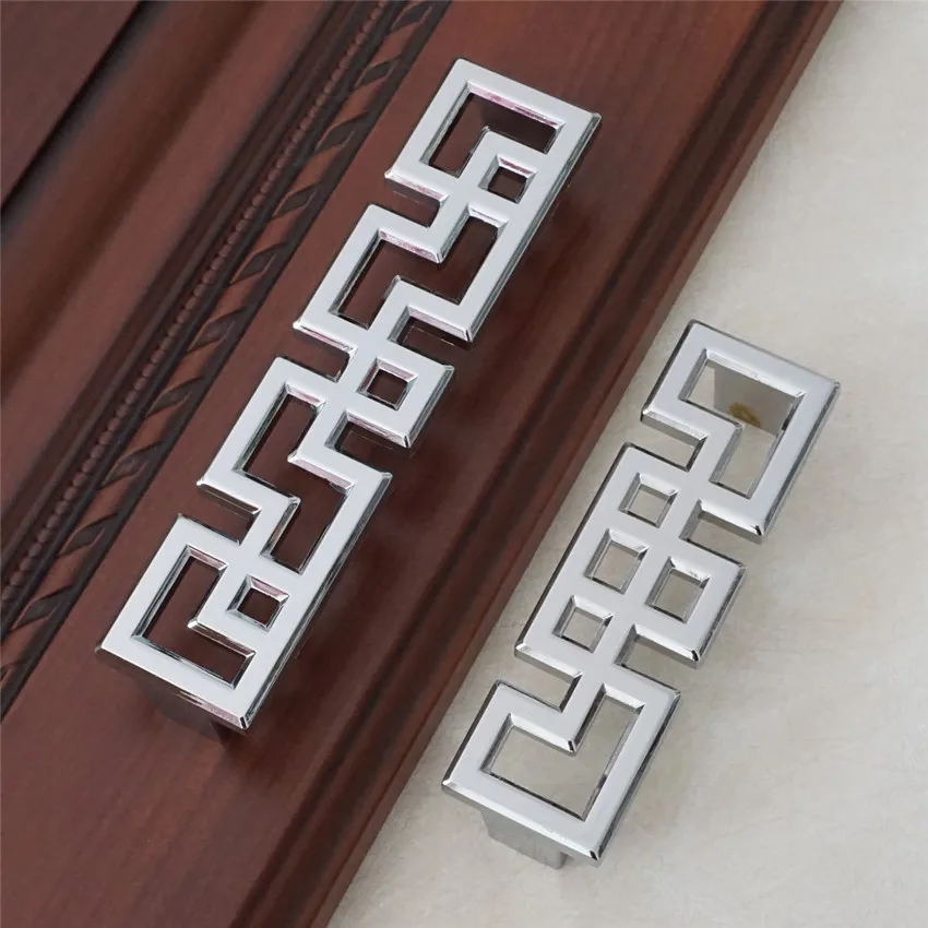 Серебряная ручка для двери шкафа в китайском стиле|silver dresser|handle knobpull handle knob |