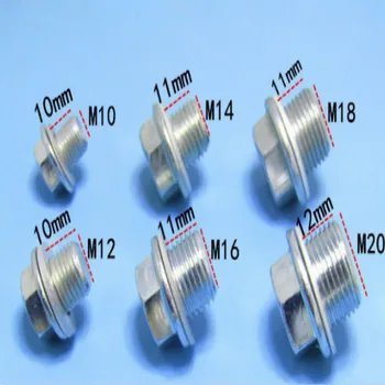 

universal M10 M12 M14 M16 M18 M20 M22 Oil Pan Gaskets oil drain plug oil drain pan PLUG FREE SHIPPING