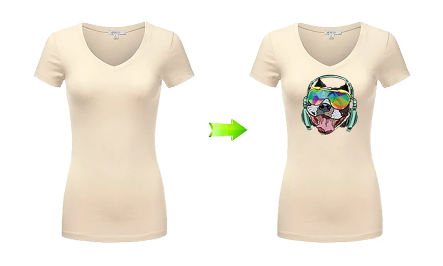 Iron On Patch Pop Bulldog A-Level Washable T-Shirt Diy Decoration Parches Ropa 2018 New Easy Print By Household Irons Parches 4