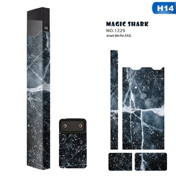 

15 Style Pattern Sticker Vape Cover Stickers Suitable For Juul 2.5D Stereo Film Skin Adhesive Printing Label Shining Skin