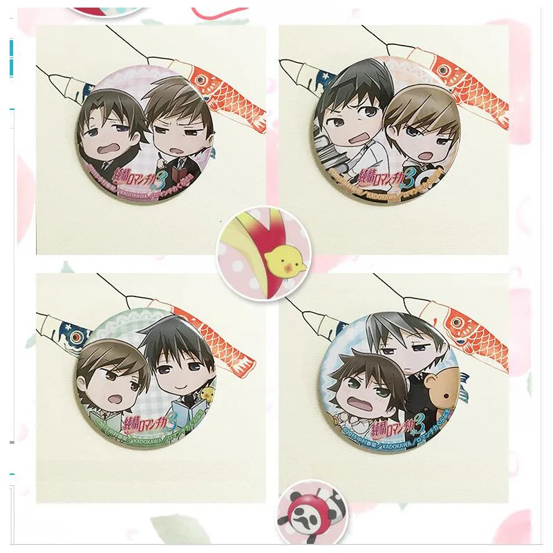 

Eotten girl BL Kawai Junjou Romantica Misaki Usami Pin Badge Brooch Badge Comic Bag Cloth Decoration Collection Queer Viewer