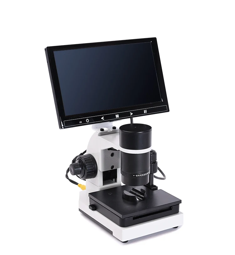 Профессиональный Nailfold капиллярная микроциркуляция USB HD цифровой микроскоп микроциркуляция крови+ " или 9" цветной ЖК-дисплей