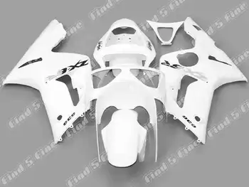 

white for KAWASAKI Ninja ZX-6R 03-04 ZX6R 03 04 ZX6R 636 2003-2004 ZX 6R 03 04 2003 2004 ABS fairing kit