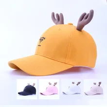 Модные женские солнцезащитные очки для гольфа, бейсбольная шляпа, хлопок, солнцезащитный крем, милые Мультяшные рога, Женская бейсбольная кепка, Хип-Хоп Регулируемый головной убор P2