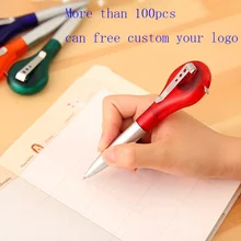 Elescopic рулетка Шариковая Ручка-новинка, канцелярские ручки для детей, школьные принадлежности, офисный логотип, подарок на заказ